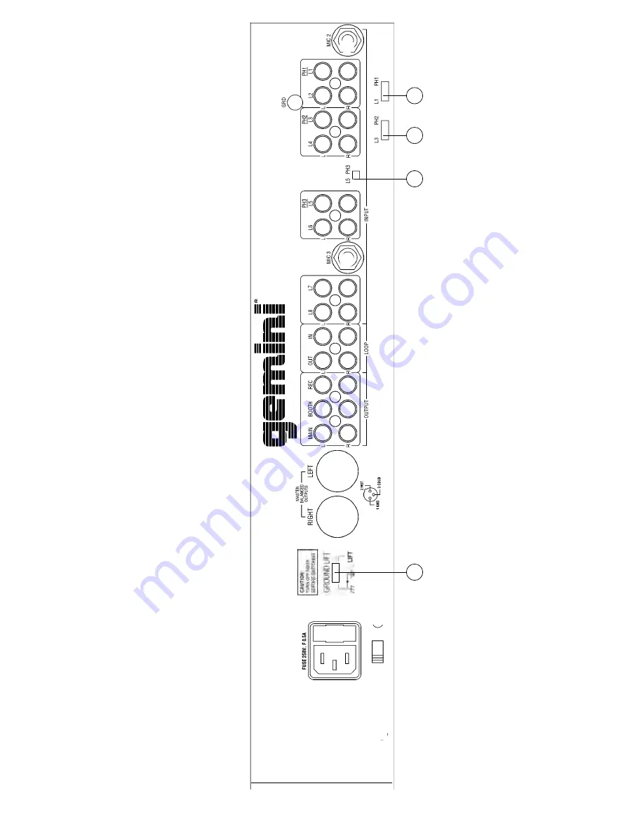 Gemini BPM-500 Service Manual Download Page 3