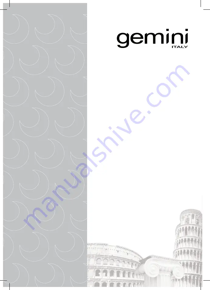 Gemini GAF1500 Manual Download Page 1