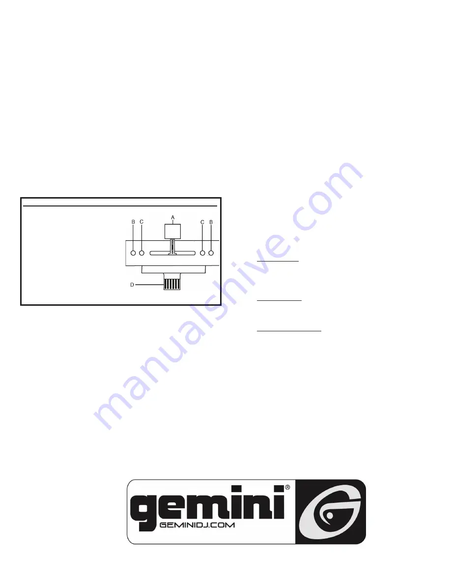 Gemini PMX-03 Operation Manual Download Page 7