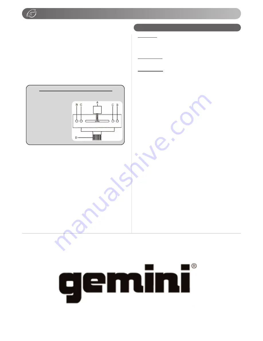 Gemini PS-121x Operation Manual Download Page 5