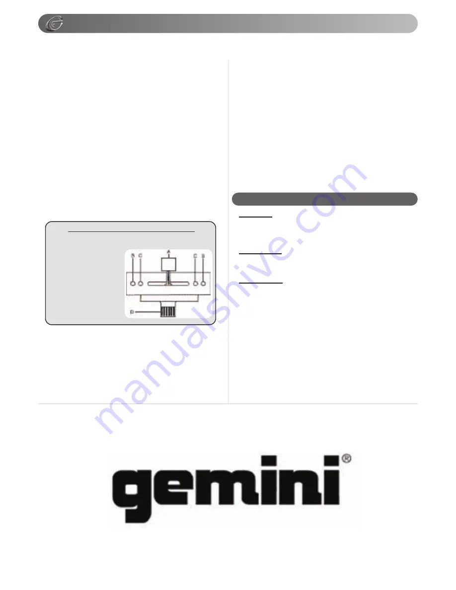 Gemini PS-424x Operating Manual Download Page 5