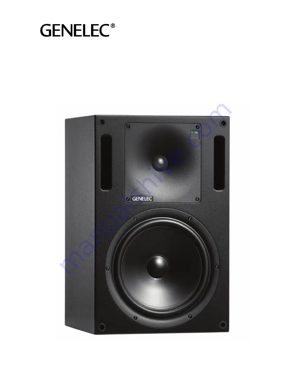 Genelec 1032C Operating Manual Download Page 1