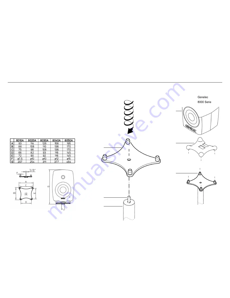 Genelec 8000 Series Setup Manual Download Page 1