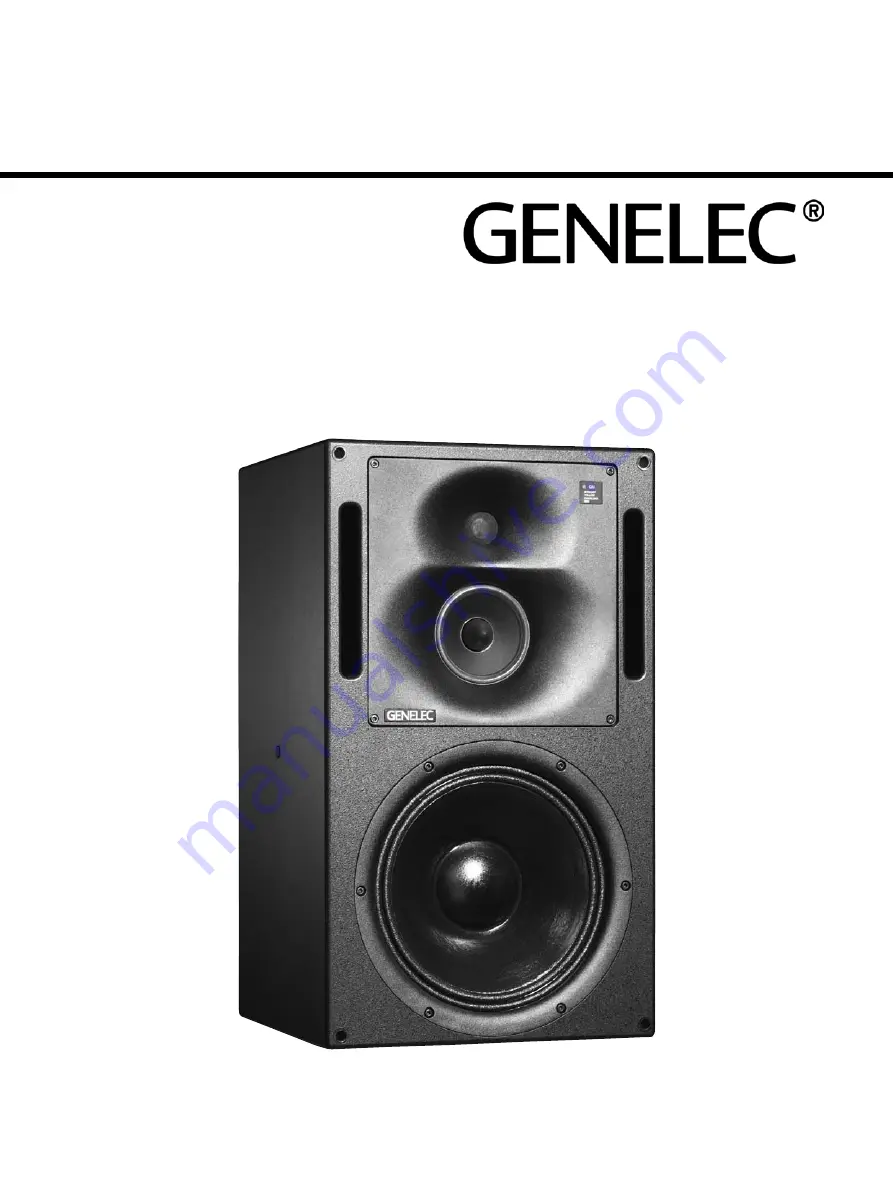 Genelec HT312B Operating Manual Download Page 1