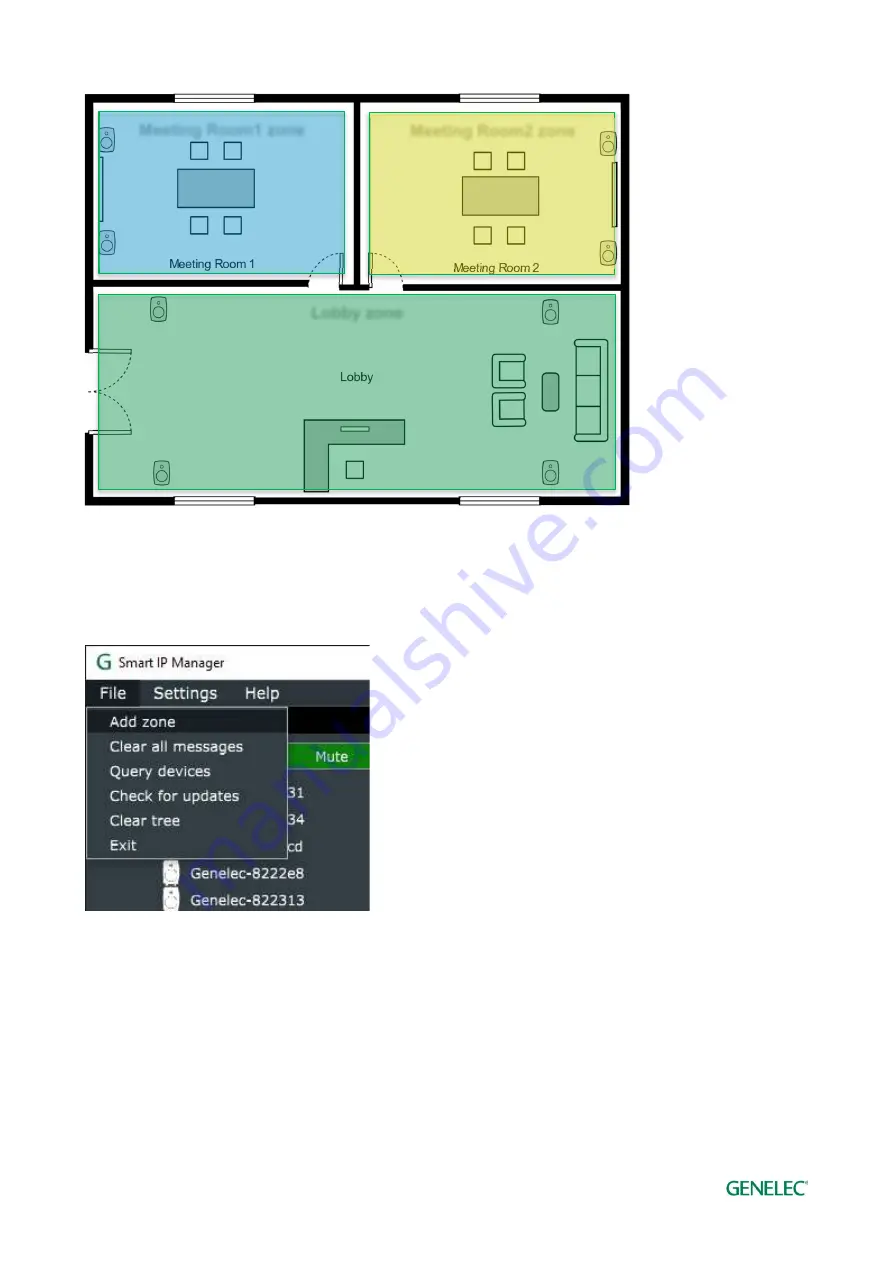 Genelec Smart IP Manager Скачать руководство пользователя страница 22