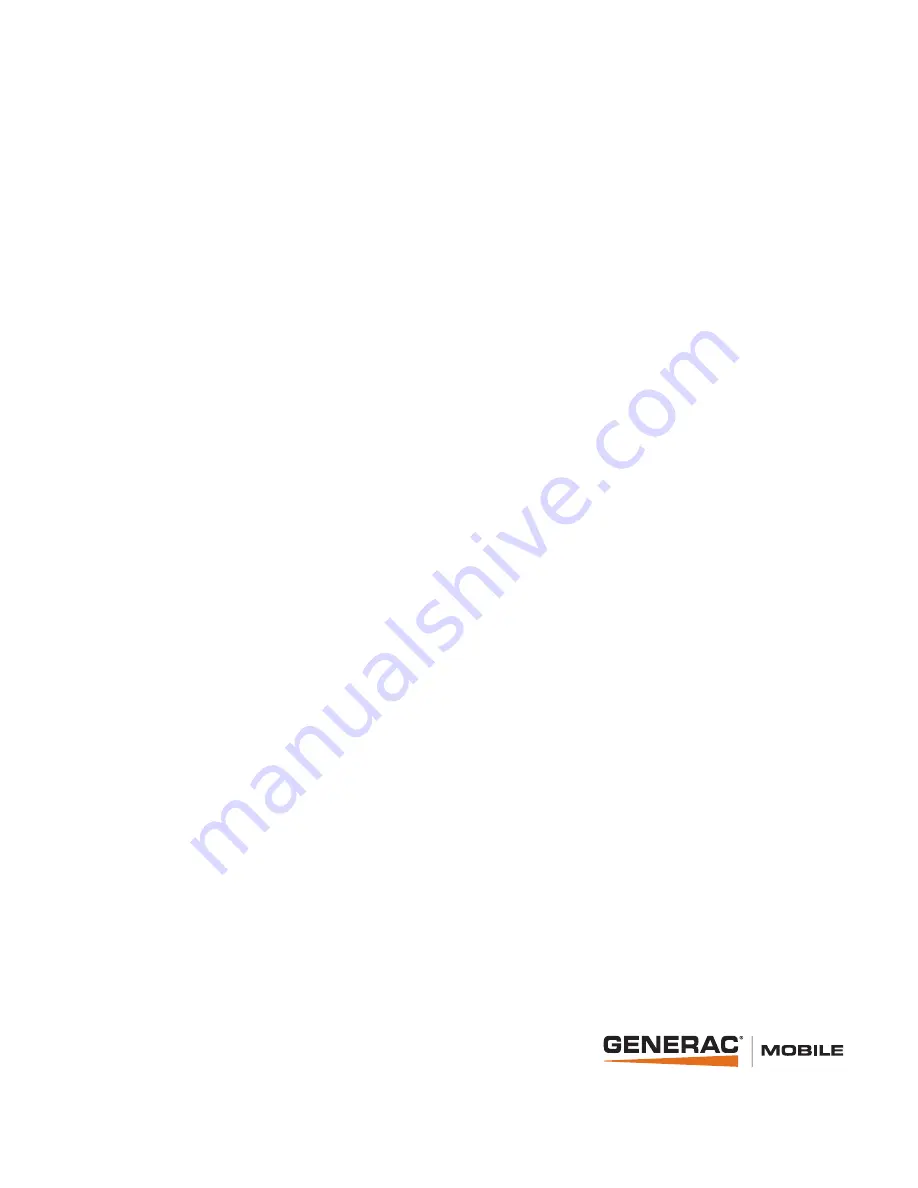 Generac Mobile MLG15 Owner'S Manual Download Page 36