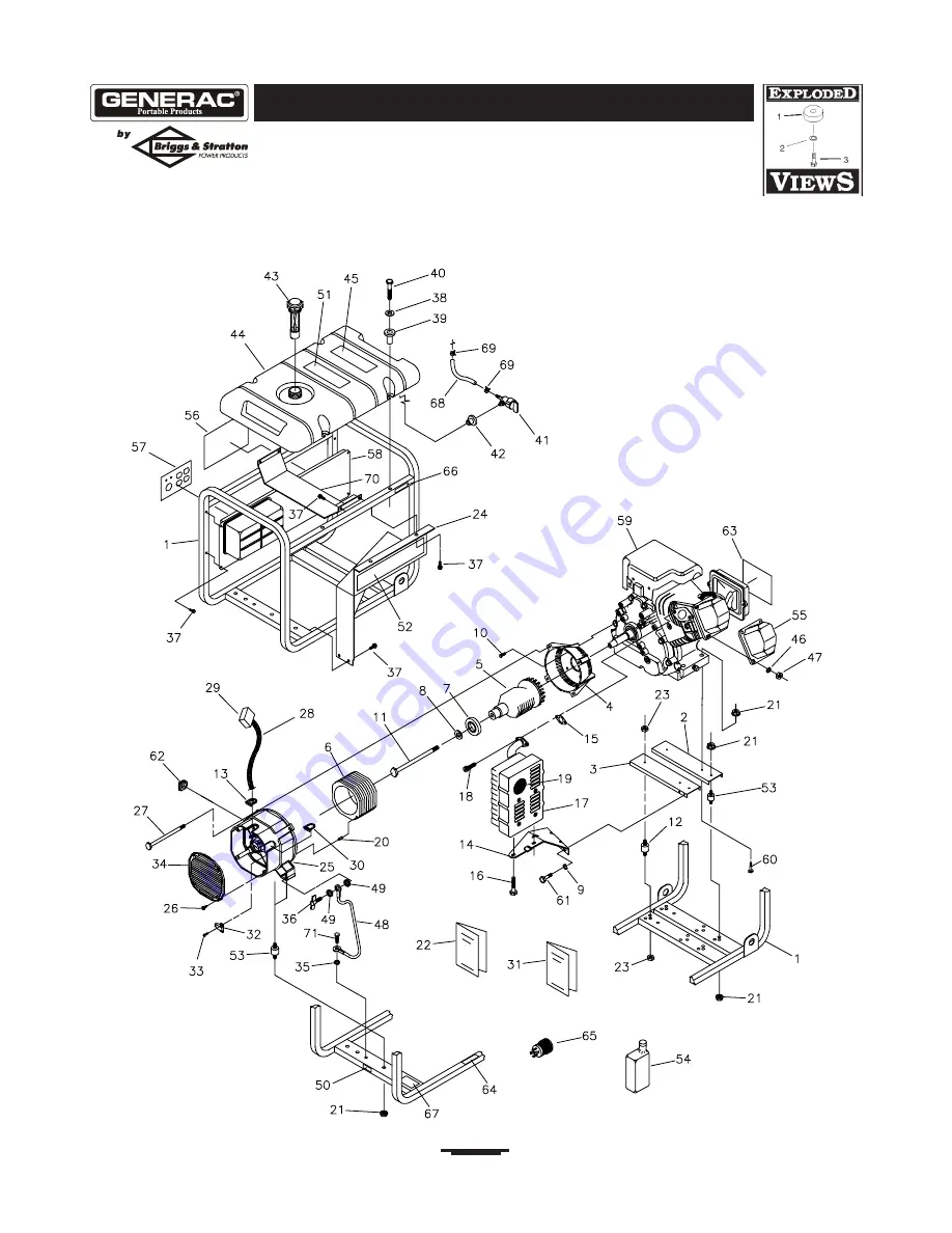 Generac Portable Products PowerBoss 5500 Watt Storm Plus Owner'S Manual Download Page 16