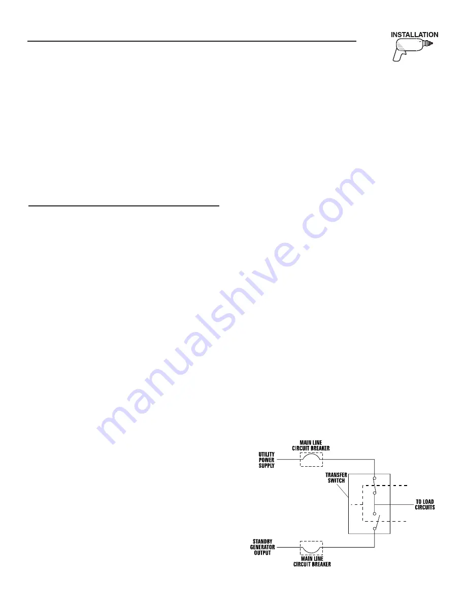 Generac Power Systems 004988-4 Owner'S Manual Download Page 11