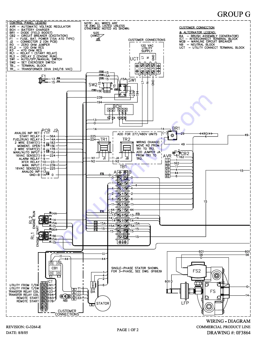 Generac Power Systems 005221-0 Скачать руководство пользователя страница 50