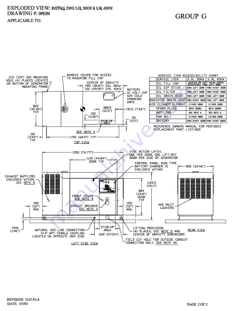 Generac Power Systems 005221-0 Скачать руководство пользователя страница 55