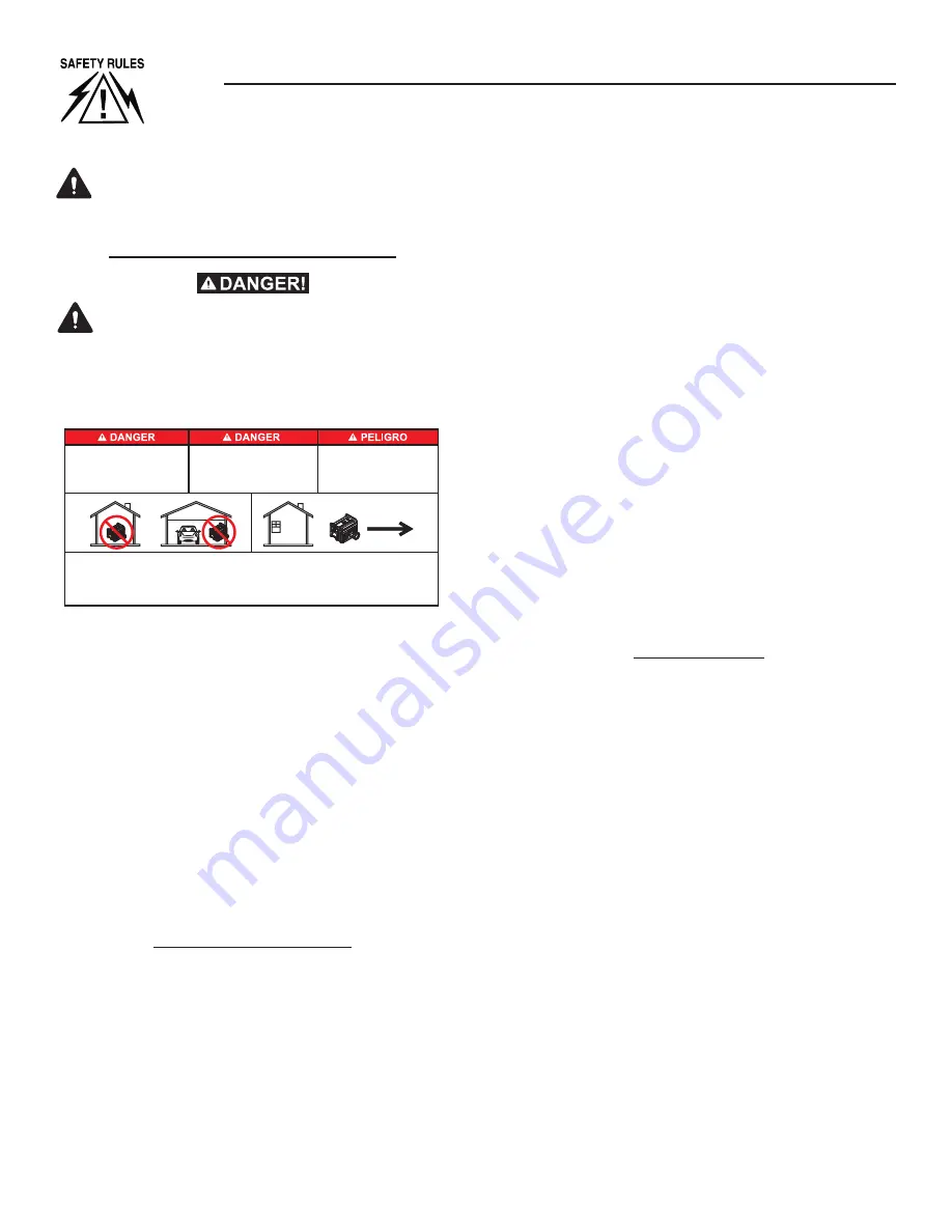 Generac Power Systems 005625-0 Owner'S Manual Download Page 4