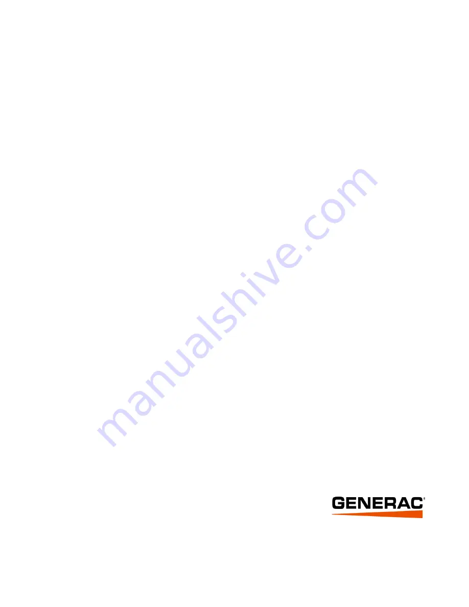 Generac Power Systems 0065510 Скачать руководство пользователя страница 44