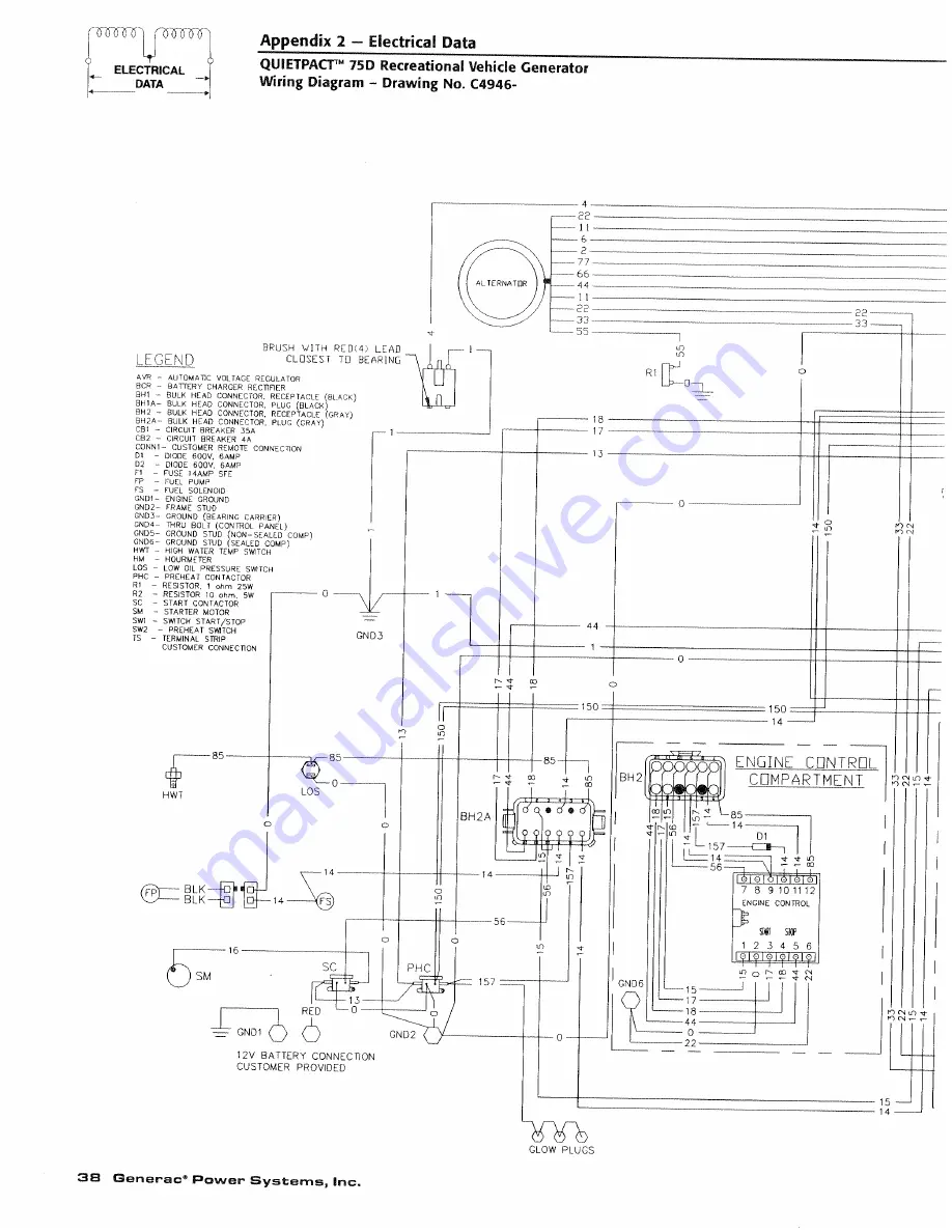 Generac Power Systems 04270-0 Скачать руководство пользователя страница 40