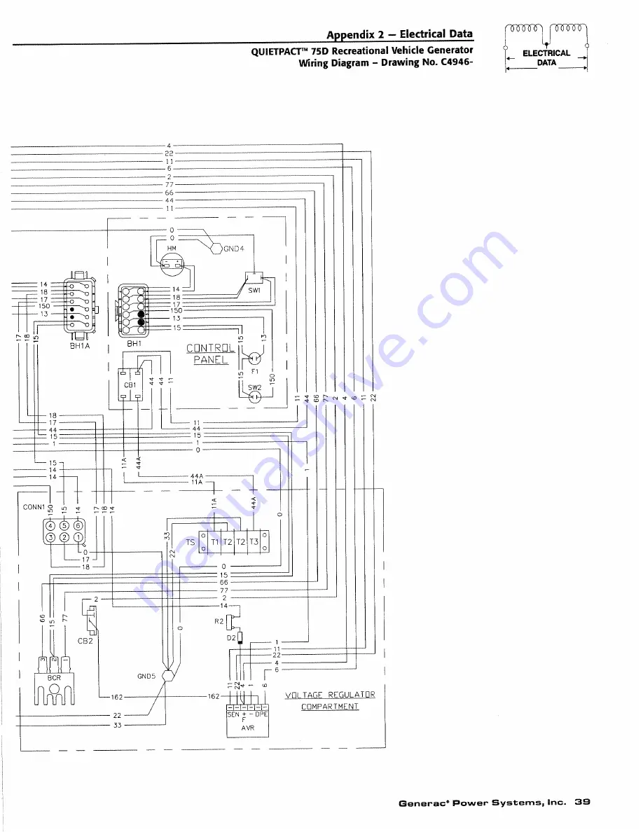 Generac Power Systems 04270-0 Скачать руководство пользователя страница 41