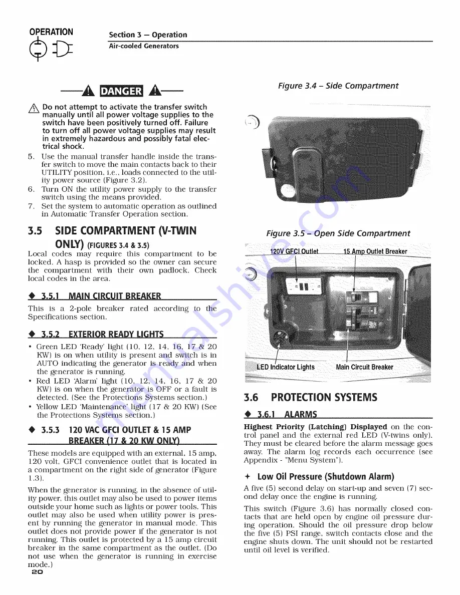 Generac Power Systems 10 kW LP Скачать руководство пользователя страница 22