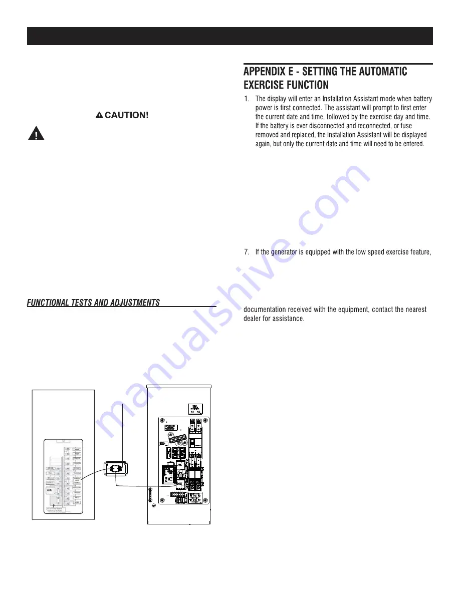 Generac Power Systems Air-cooled Generators Installation Manuallines Download Page 24