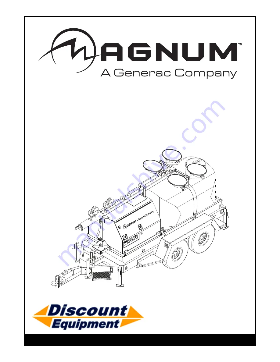 Generac Power Systems MAGNUM MTT15 Скачать руководство пользователя страница 1