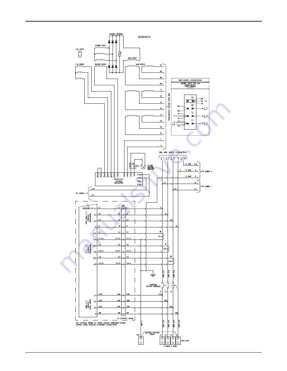 Generac Power Systems MGG155 Operating Manual Download Page 60