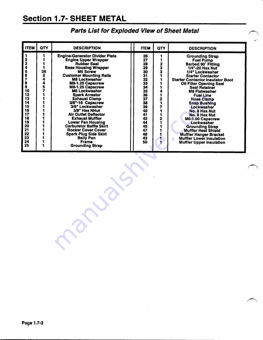 Generac Power Systems NP-30G Series Service Manual Download Page 30