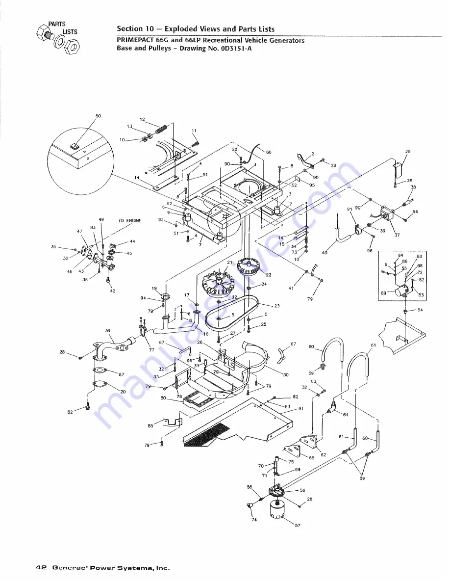 Generac Power Systems PRIMEPACT 66G Owner'S Manual Download Page 44