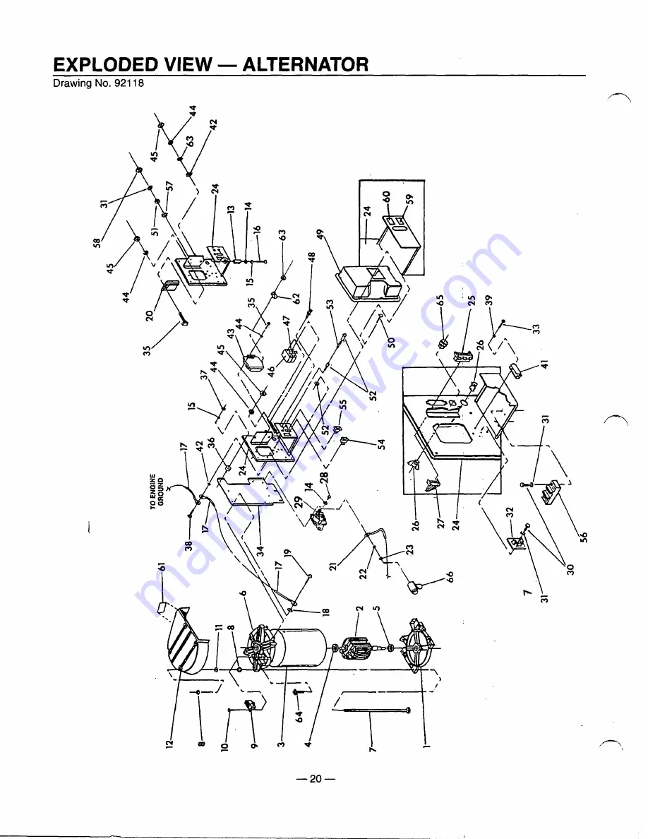 Generac Power Systems Q-55LP Owner'S Manual Download Page 22