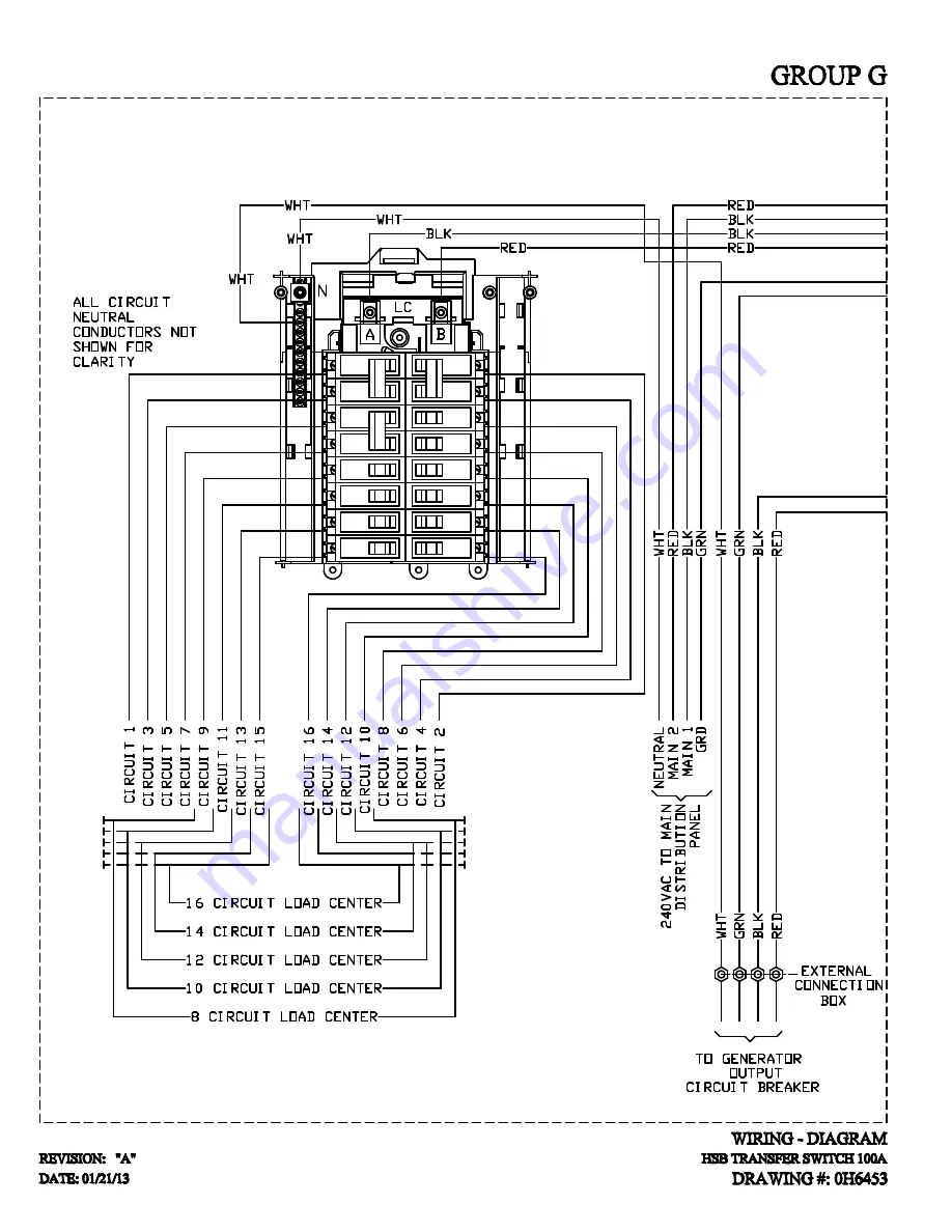 Generac Power Systems rtg10eza1 Скачать руководство пользователя страница 74