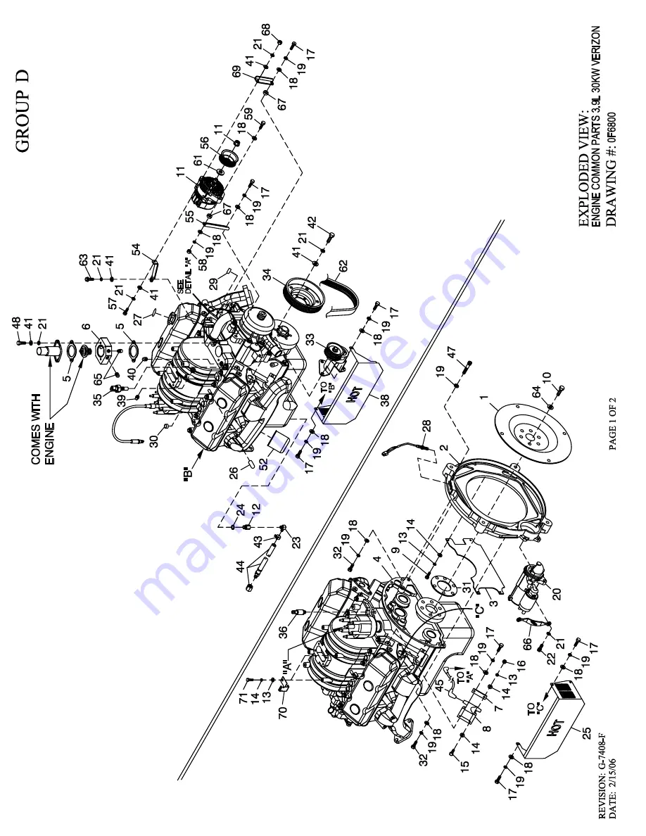 Generac Power Systems SG30 Owner'S Manual Download Page 54