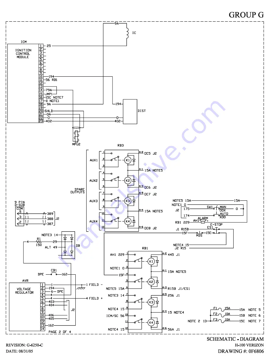 Generac Power Systems SG30 Owner'S Manual Download Page 71