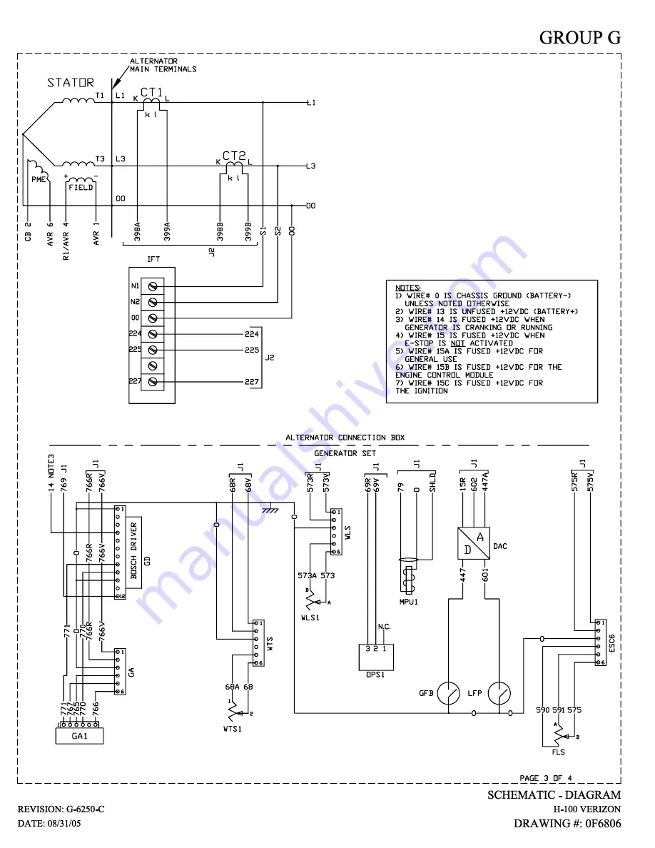 Generac Power Systems SG30 Owner'S Manual Download Page 114