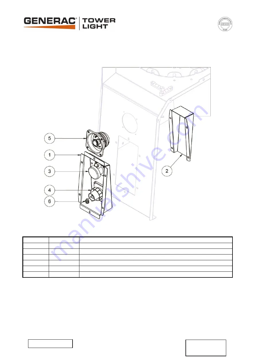 Generac Power Systems TOWER LIGHT V20 Owner'S Manual Download Page 69