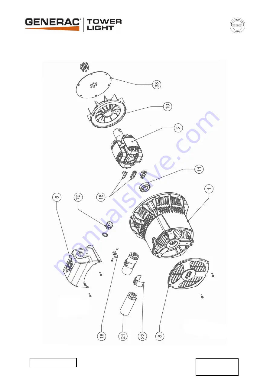 Generac Power Systems TOWER LIGHT V20 Owner'S Manual Download Page 83