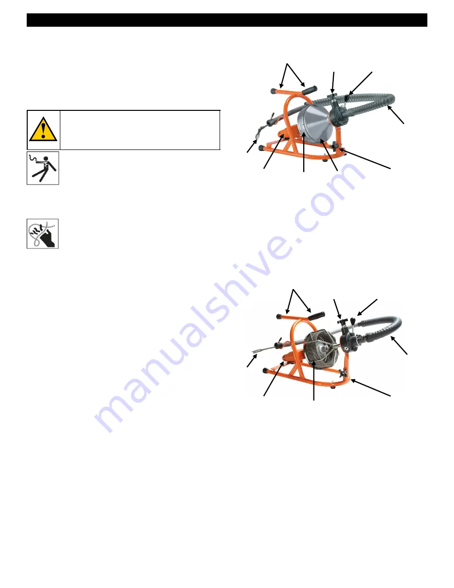 General Pipe Cleaners Drain-Rooter PH Operating Instructions Manual Download Page 4