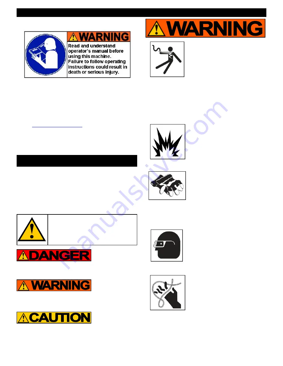 General Pipe Cleaners Super-Vee Operating Instructions Manual Download Page 2