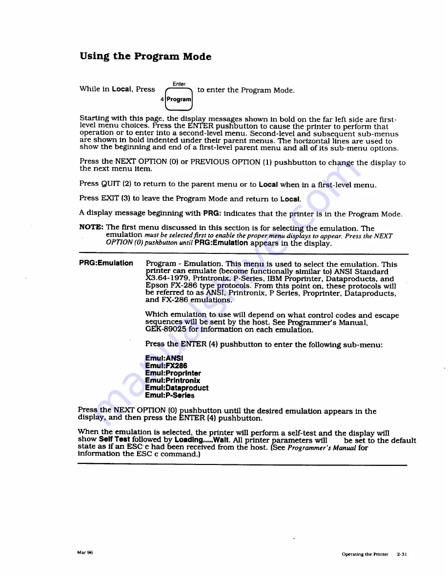 Genicom 4800 series User Manual Download Page 65