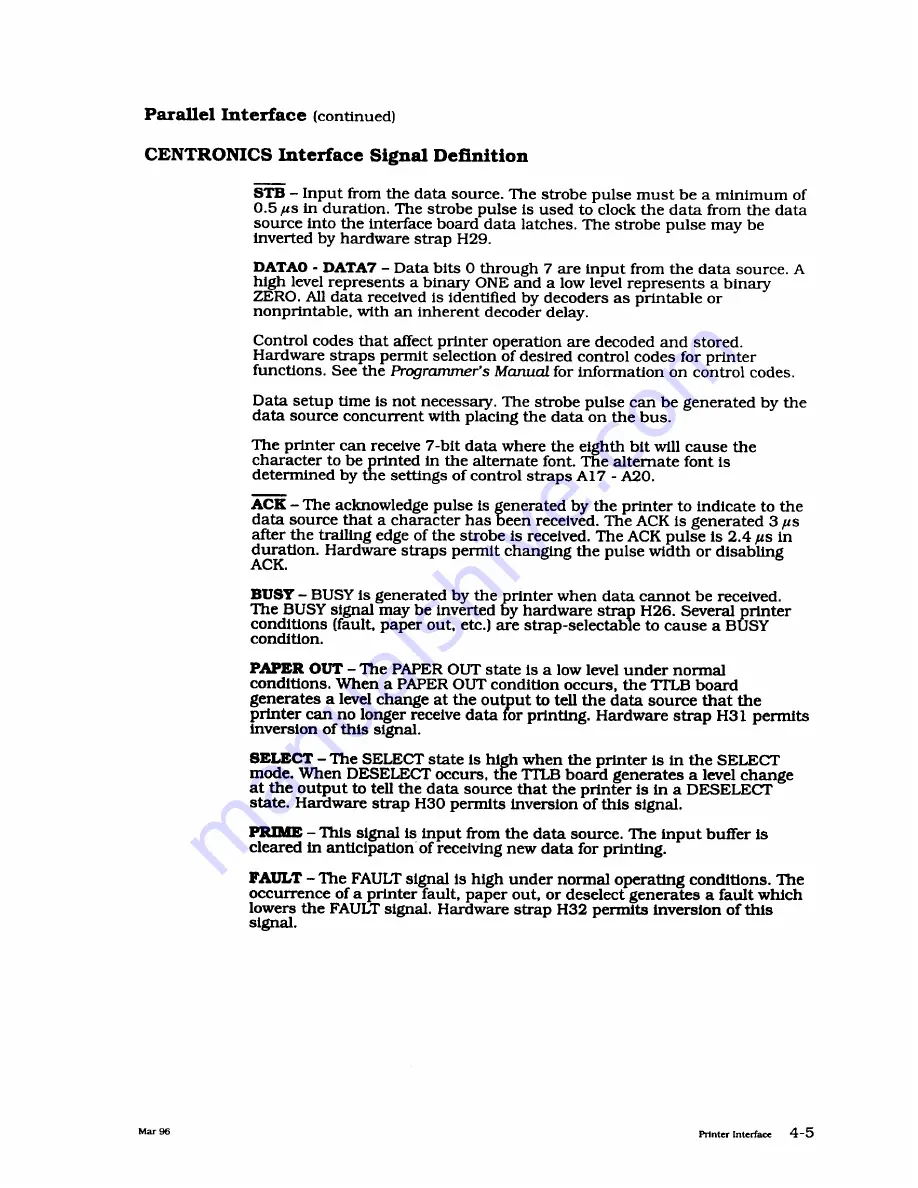 Genicom 4800 series User Manual Download Page 111