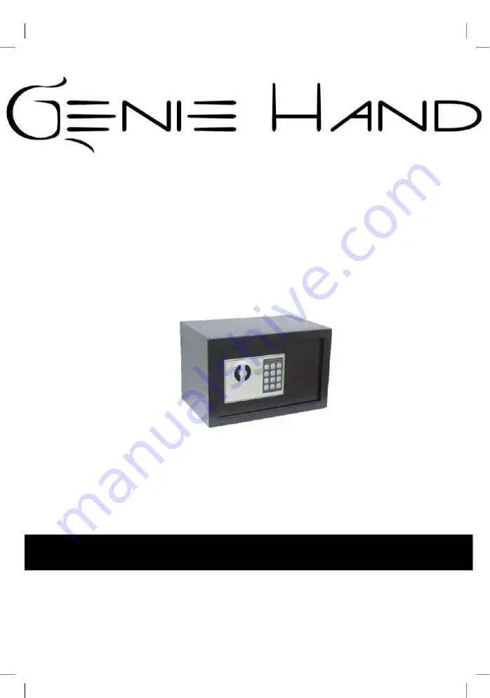 Genie Hand EN Series User Instructions Download Page 1