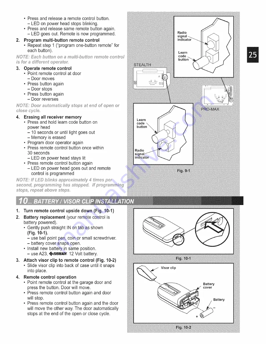 Genie GPS-IC Series Owner'S Manual Download Page 25