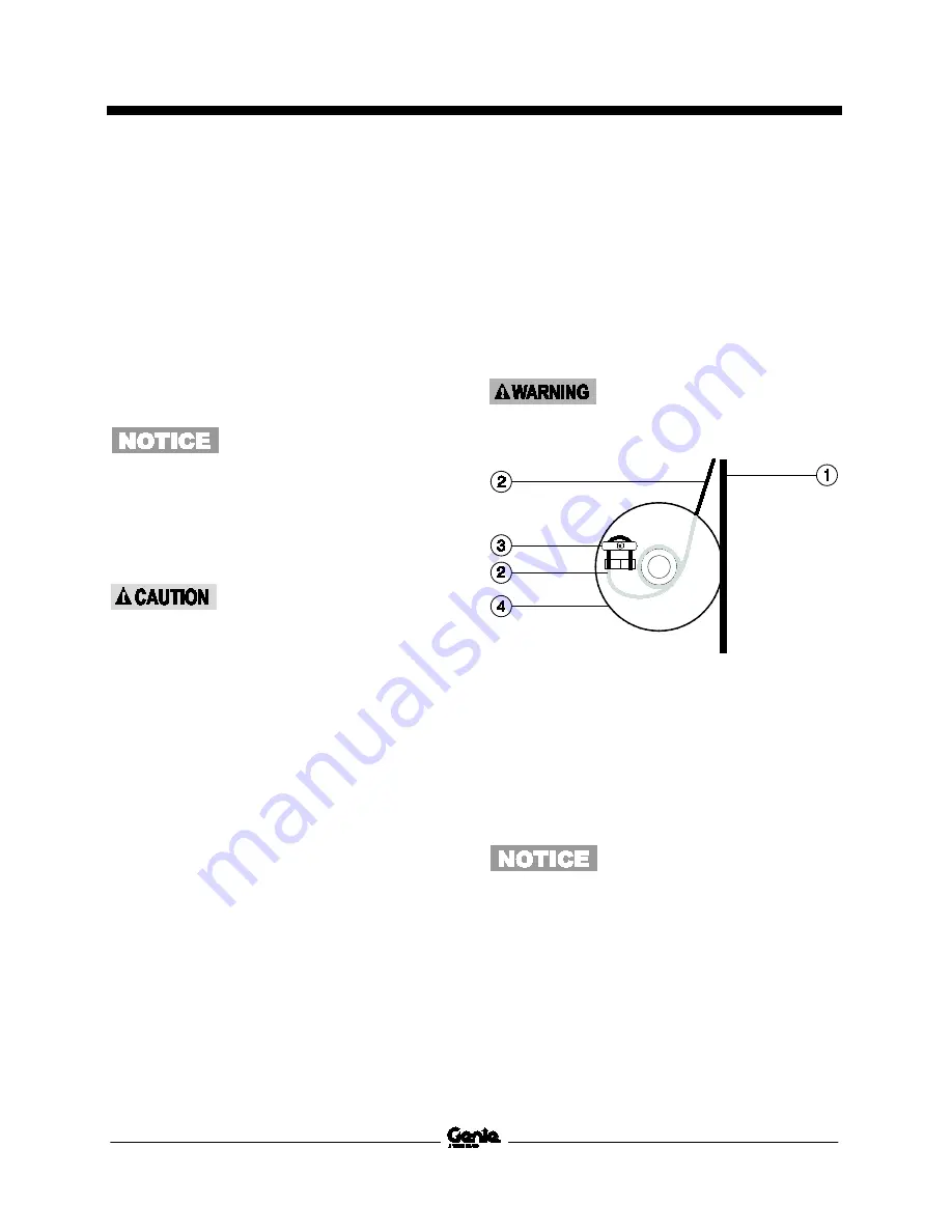 Genie Super Tower Service Manual Download Page 43