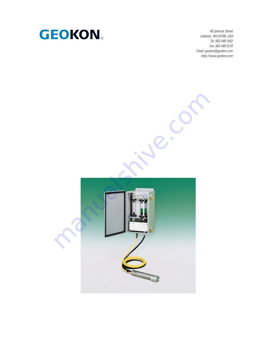 Geokon 4650 Instruction Manual Download Page 1