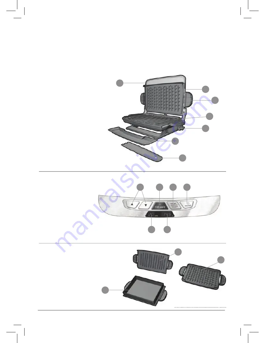 George Foreman GRP5 Instructions & Warranty Download Page 4