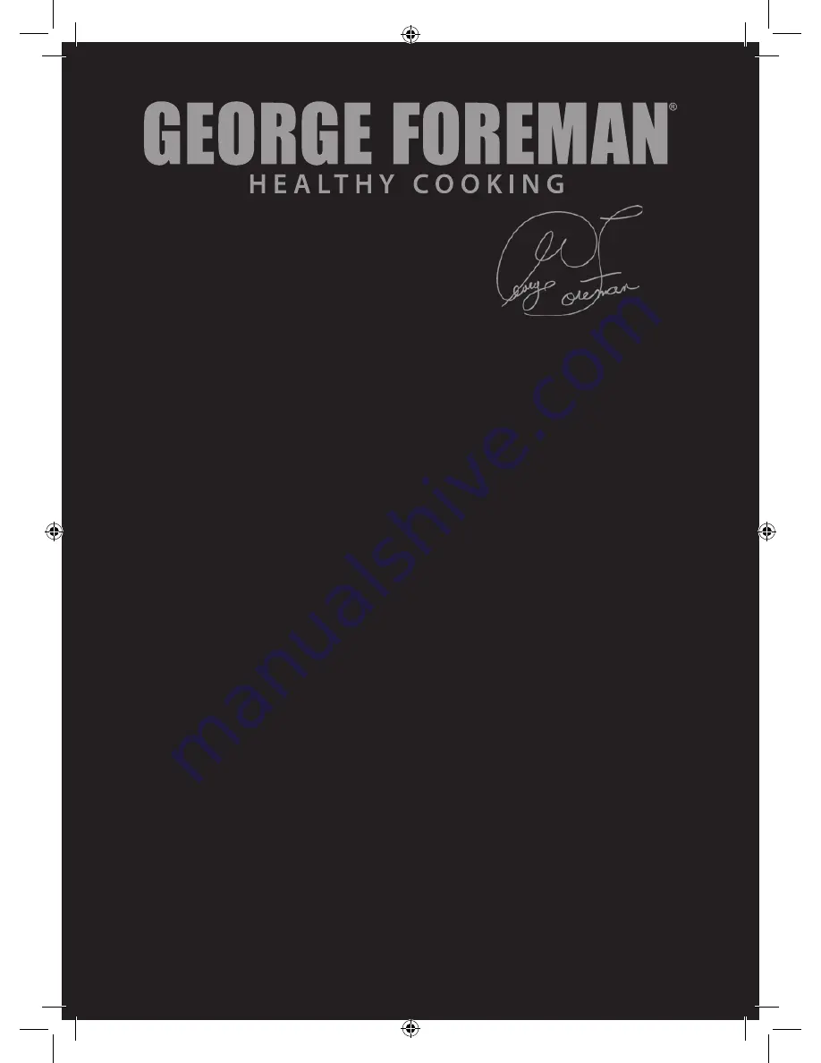 George Foreman GRP5 Instructions & Warranty Download Page 15