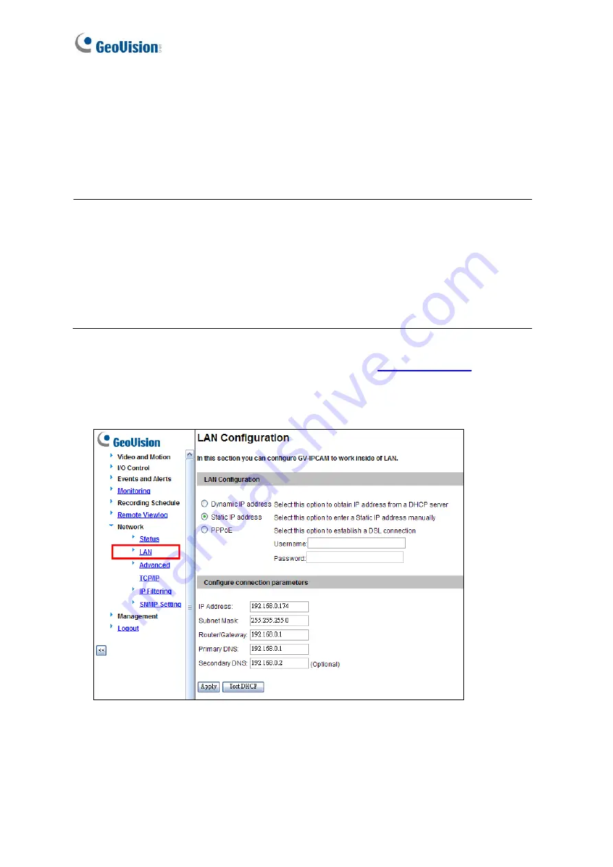 GeoVision EFER3700-W User Manual Download Page 74