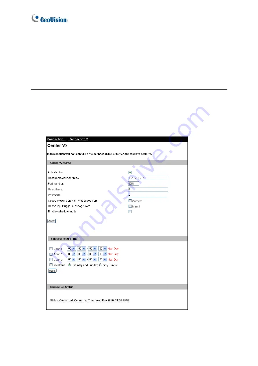 GeoVision EFER3700-W User Manual Download Page 128