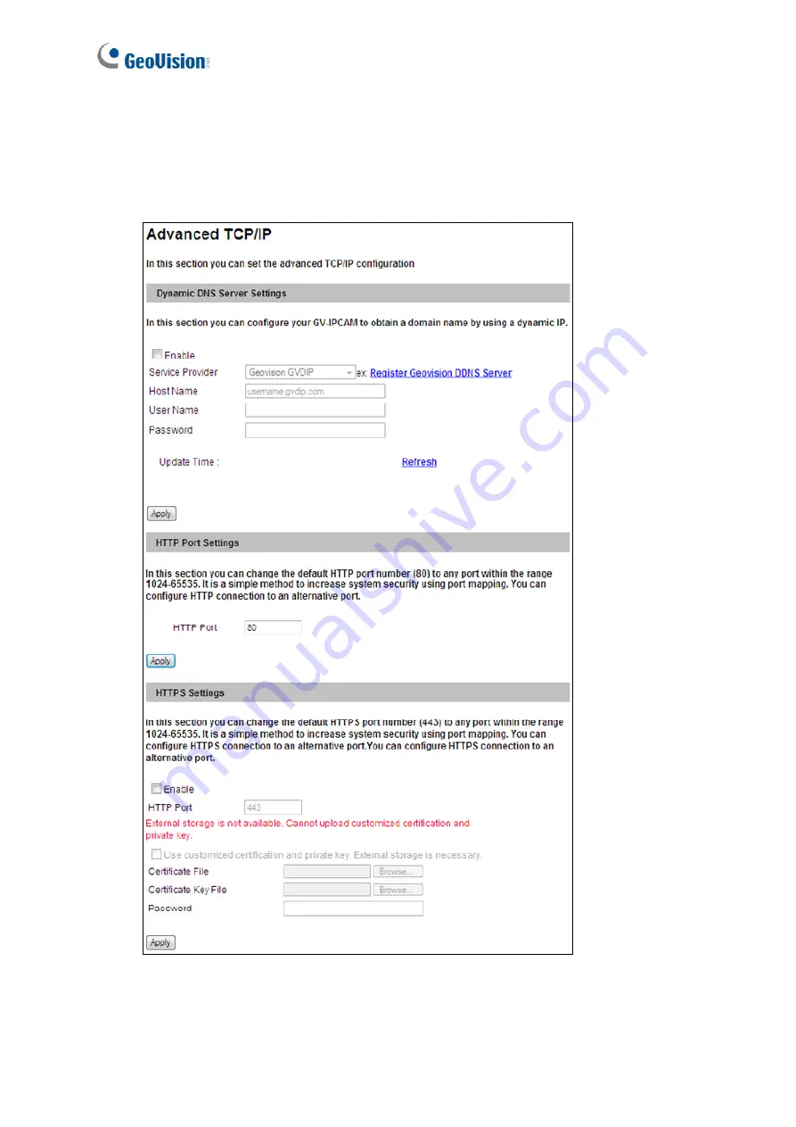 GeoVision EFER3700-W User Manual Download Page 148