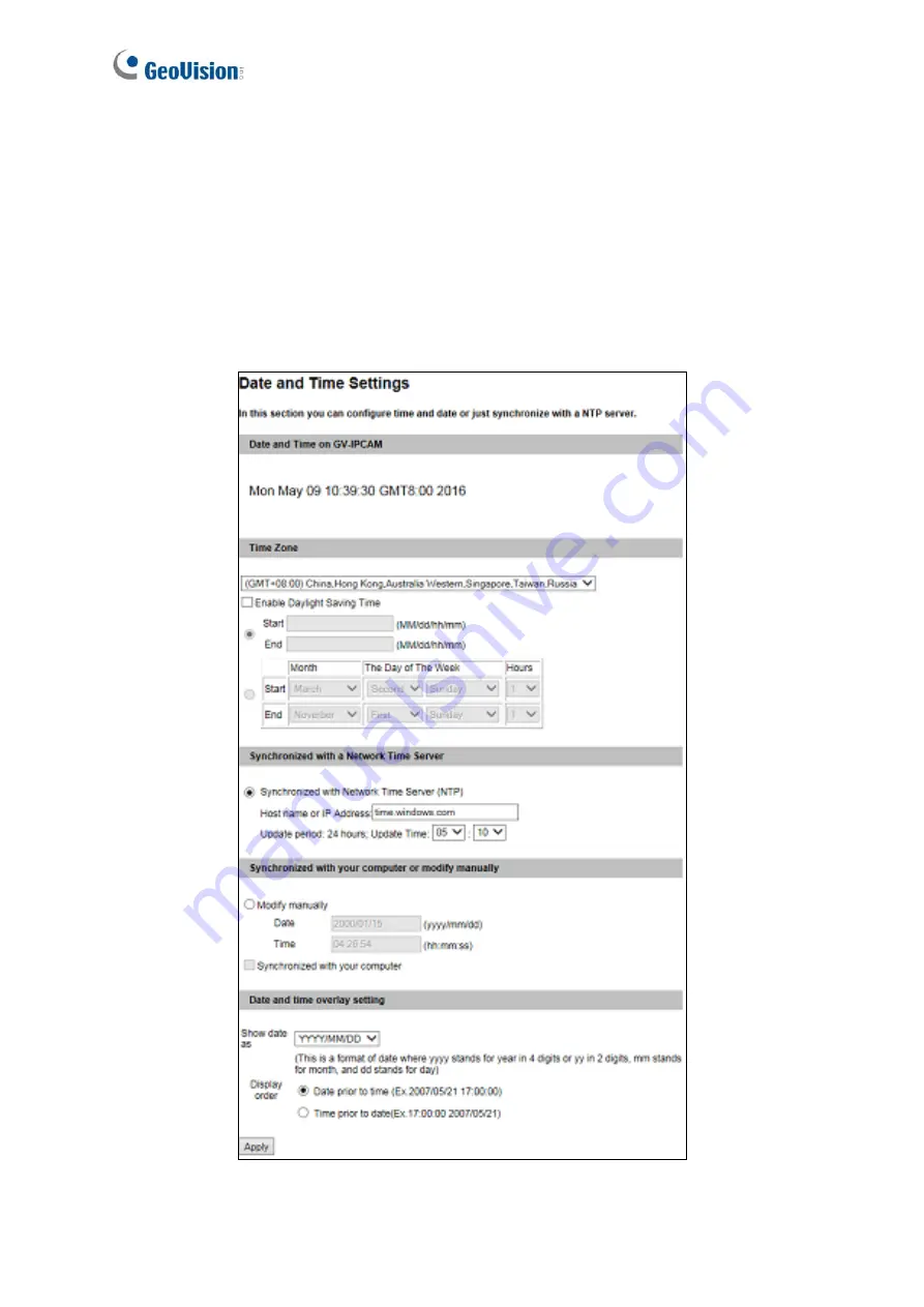 GeoVision EFER3700-W User Manual Download Page 156