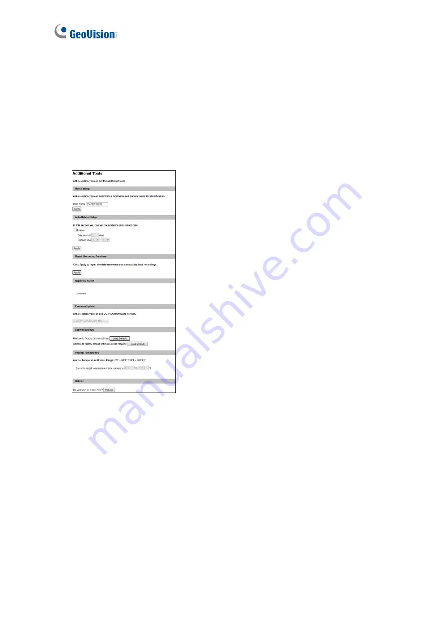 GeoVision EFER3700-W User Manual Download Page 164