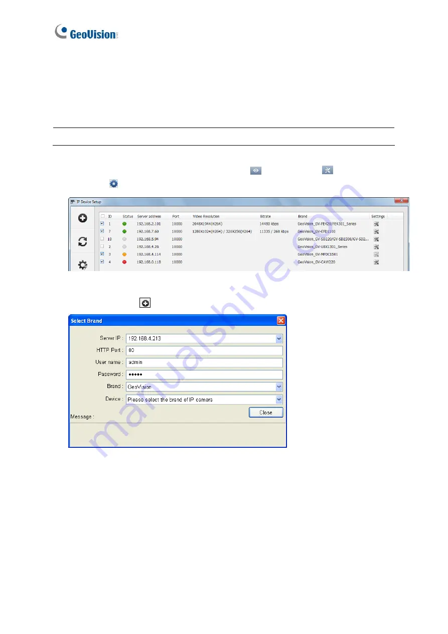 GeoVision EFER3700-W User Manual Download Page 194