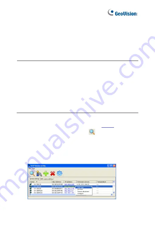 GeoVision GV-BL2511-E Firmware Manual Download Page 115