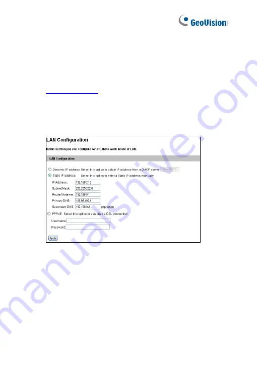 GeoVision GV-BL2511-E Firmware Manual Download Page 117