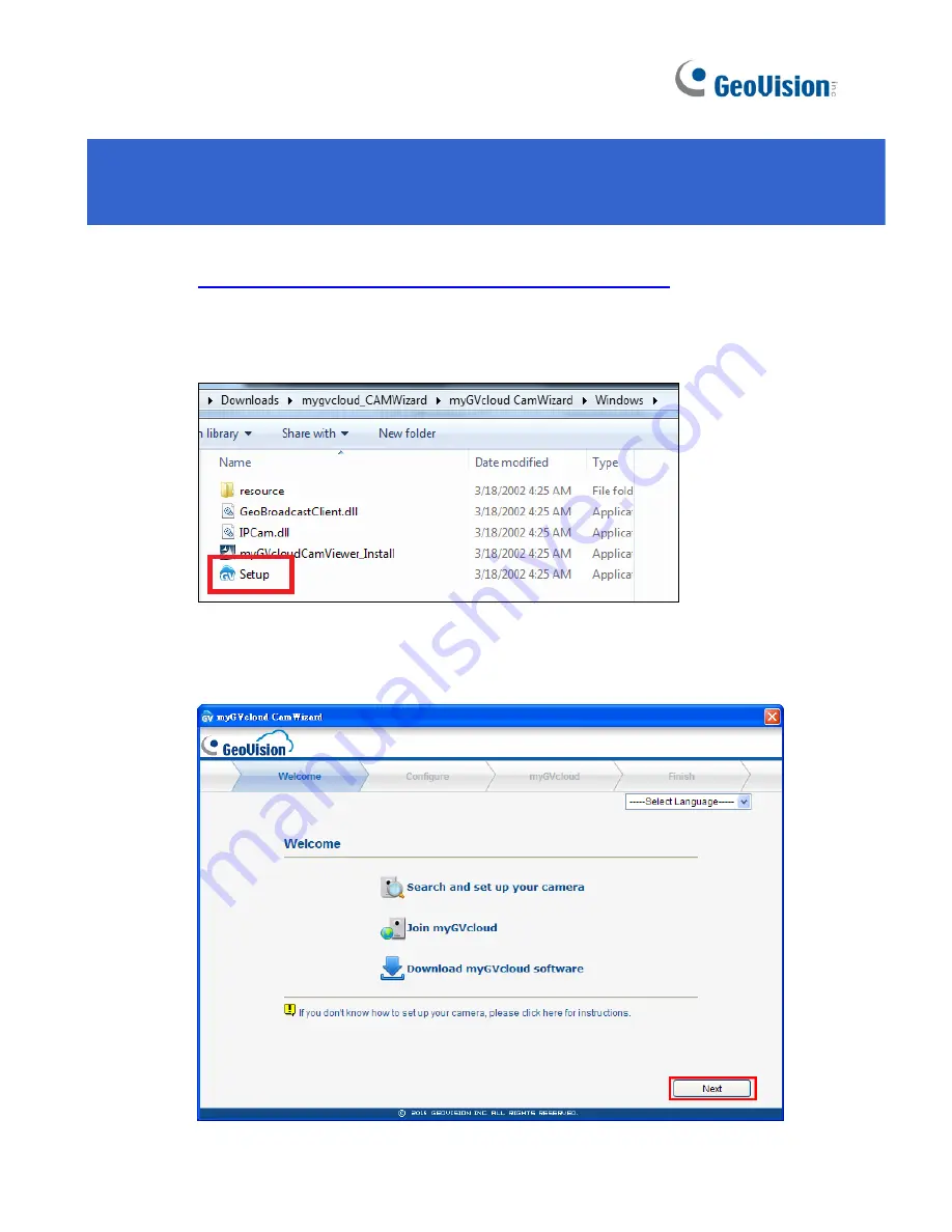 GeoVision GV-FEC5302 Quick Start Manual Download Page 16